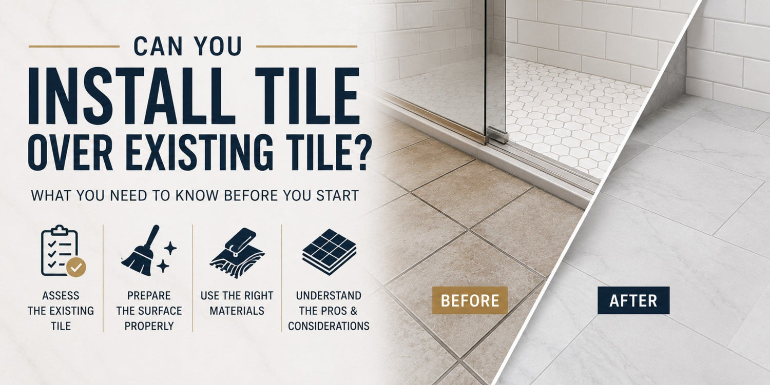 Can you Tile over Existing tile?  