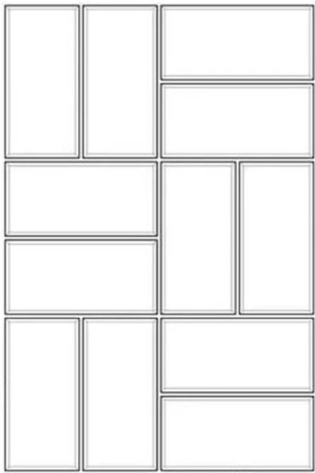 Cross Hatch Shower Wall Tile Pattern BELK Tile