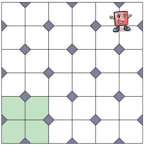 Double Clipped Corner Floor Pattern at BELK Tile