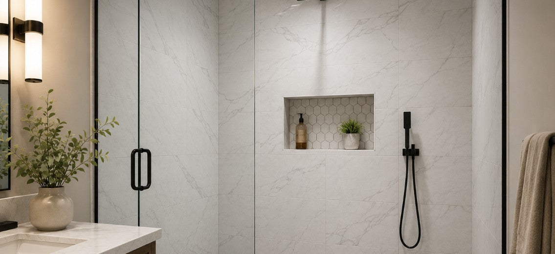 How to Install Porcelain Tile on Shower Walls BELK Tile