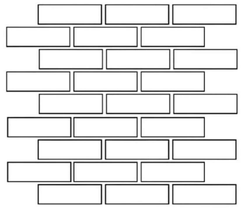Offset Running Bond Backsplash Subway Tile Pattern BELK Tile