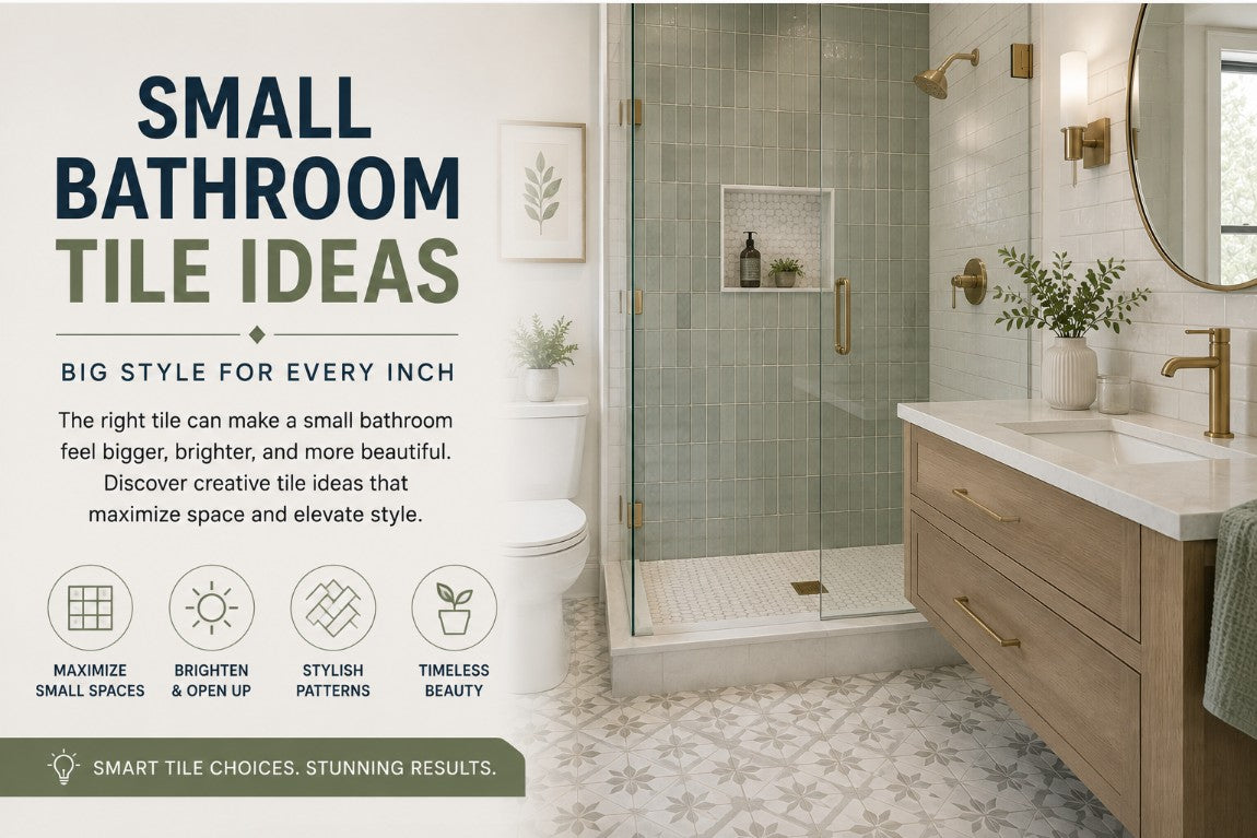 Small Bathroom Tile Ideas That Make Your Space Look Bigger by Mike Belk