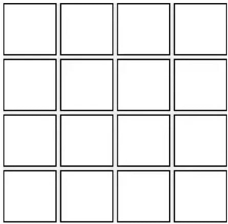 Square Grid Backsplash Pattern BELK Tile