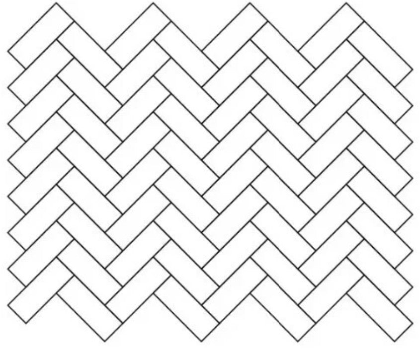 Subway Herringbone Kitchen Backsplash Pattern BELK Tile