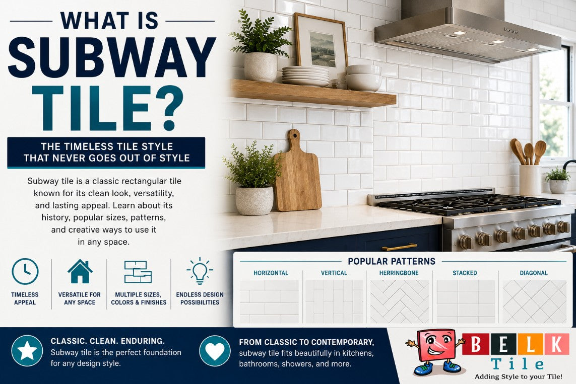 What is Subway Tile by Mike Belk at BELK Tile