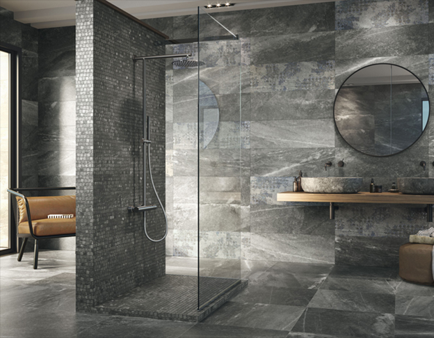 Top tips for choosing bathroom tiles by Mike Belk