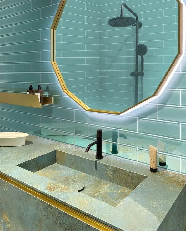4x12 Glass Subway Tile for Modern Kitchens, Bathrooms and Shower Walls