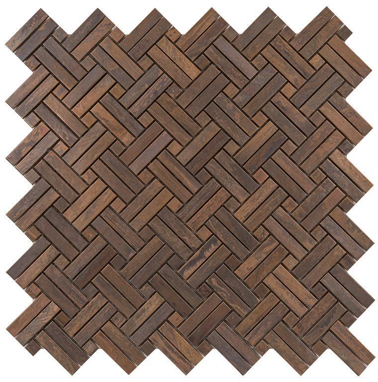 Antique Copper Tile for Kitchen Backsplashes, Bathrooms and Accent Walls