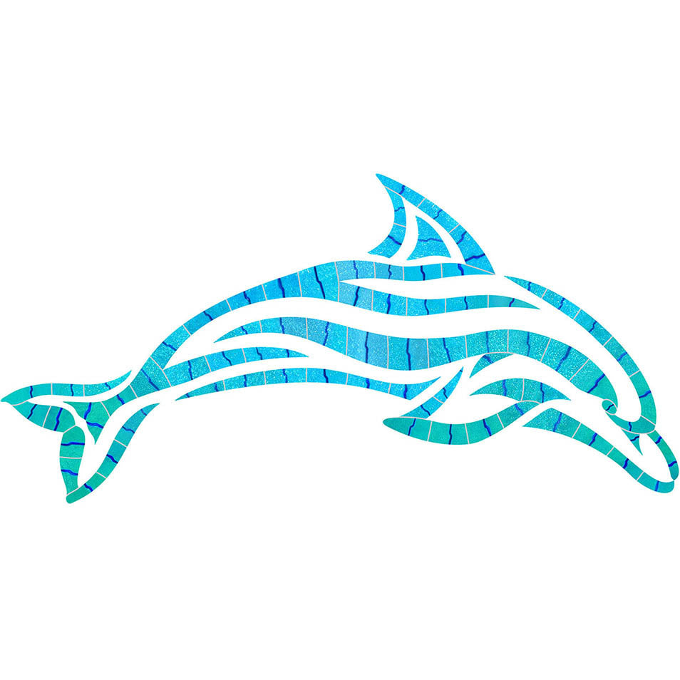 Dolphin Pool Mosaics