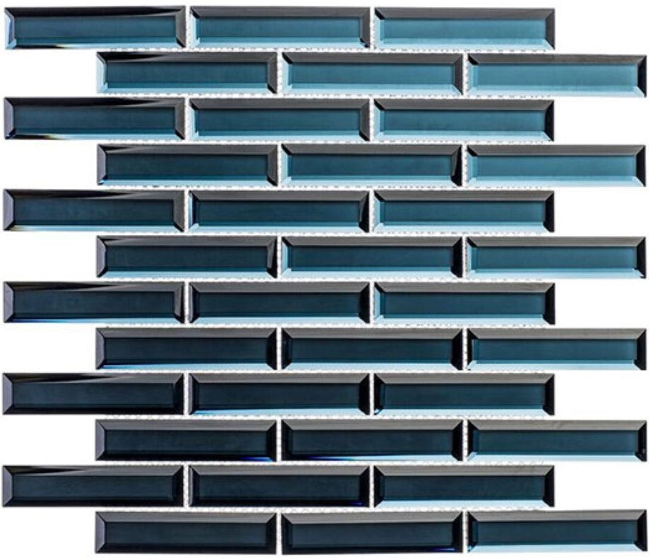 Glass Subway Tile for Kitchen Backsplashes and Shower Walls