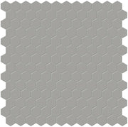 Anatolia Soho 1" hexagon 4501-0448-0 matte cement chic mosaic