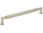 229-18NI  Polished Nickel Nash Appliance Handle Angle View