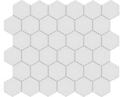 Anatolia Soho 2" hexagon 4501-0456-0 matte gallery grey mosaic