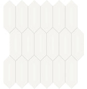 Anatolia Soho Tile 2 x 5 Picket 4501-0480-0 GLOSSY canvas white mosaic