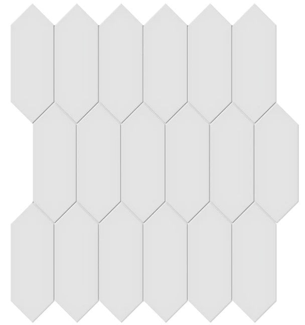 Anatolia Soho Tile 2 x 5 Picket 4501-0482-0 GLOSSY Gallery Grey Mosaic
