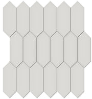 Anatolia Soho Tile 2 x 5 Picket 4501-0483-0 GLOSSY Halo Grey Mosaic