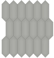 Anatolia Soho Tile 2 x 5 Picket 4501-0485-0 GLOSSY cement chic mosaic