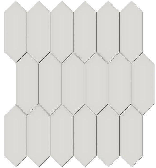Anatolia Soho 2 x 5 Picket 4501-0490-0 matte halo grey mosaic