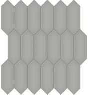 Anatolia Soho 2 x 5 Picket 4501-0492-0 matte cement chic mosaic