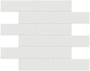 Anatolia Soho Tiles 2 x 6 Brick 4501-0495-0 GLOSSY Vintage Grey