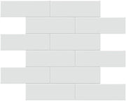 Anatolia Soho Tiles 2 x 6 Brick 4501-0505-0 Matte Gallery Grey mosaic