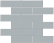 Anatolia Soho Tile 2 x 6 Brick 4501-0511-0 Matte Cloud Blue Mosaic