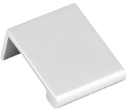 1-1/4" Overall Length Polished Chrome Edgefield Cabinet Tab Pull