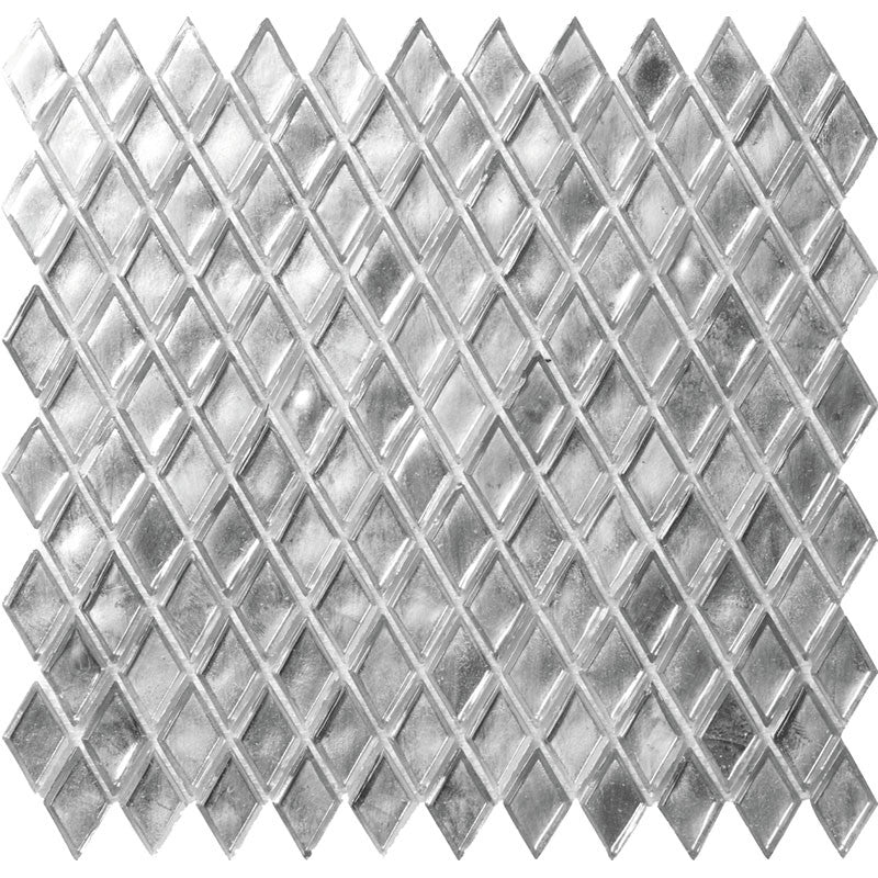 Glamour Series Diamante Silver ADI-01 diamond mosaic glass tile
