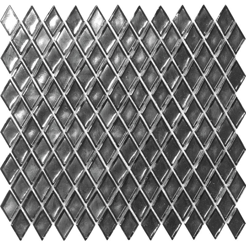 Glamour Series Diamante Grey ADI-02 diamond mosaic glass tile