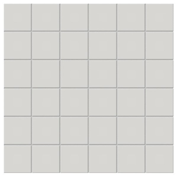 Anatolia Halo Grey 2 x 2 matte porcelain mosaic tile 4501-0273-1