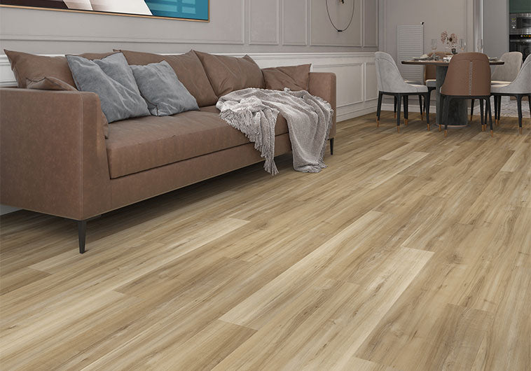 Arvora LVT Northern Birch ARLVT-1005 Modern 7 x 48 Living Room Floor