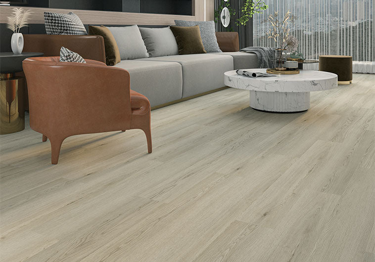 Arvora LVT Snowy Oak ARLVT-1006 Modern 7 x 48 Living Room Floor