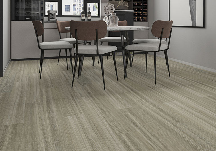 Arvora LVT Urban Oak 7 x 48 ARLVT-1009 Dining Room Floor