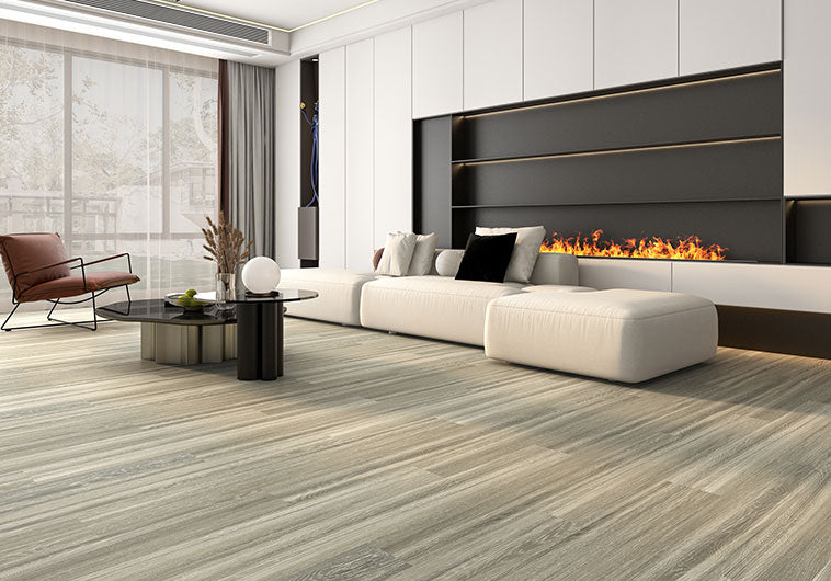 Arvora LVT Urban Oak 7 x 48 ARLVT-1009 Great Room Floor