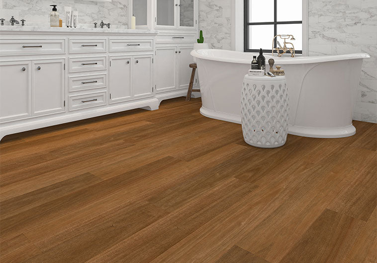 Arvora LVT Warm Mahogany 7 x 48 ARLVT-1008 Bathroom Floor