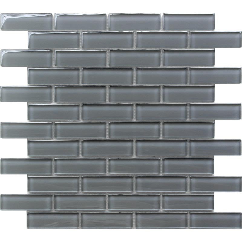 Mir Mosaic BR-097 Cobblestone 1 x 3 subway tile mosaic
