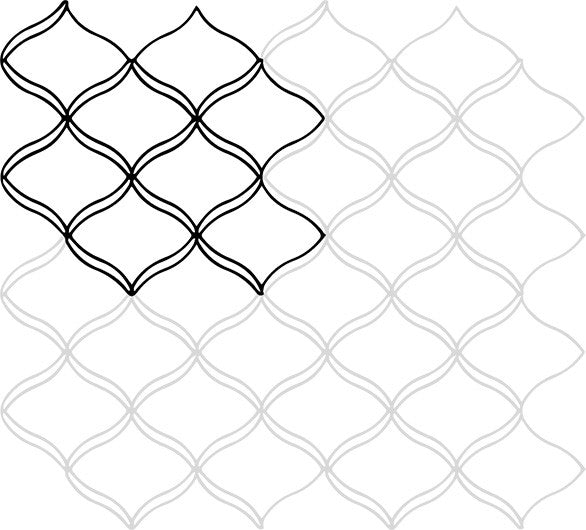 Botanelle Tulippe BTE-6115 waterjet mosaic tile patterns