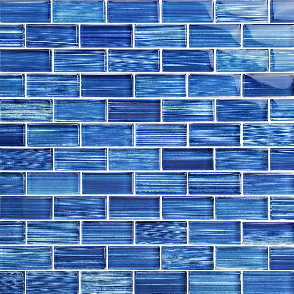 Artistry in Mosaics Watercolors Series Caribbean Blue Blend GW82348B11