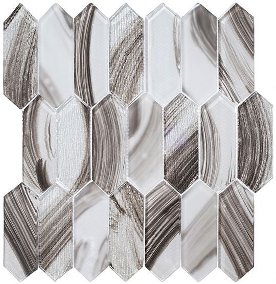 Circa Parthenon Collection Picket Glass Mosaic CPN-9103 Foy Pillar