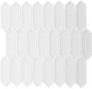 Decko Series DEK3502 Streamline elongated hexagon mosaic tile