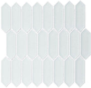 Decko Series DEK3504 Sweet Erte elongated hexagon crackle mosaic tile