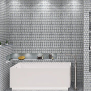 Diamond Series DS-57 Marble Mosaic Tiles at BELK Tile