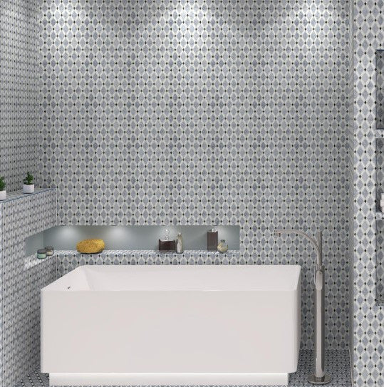 Diamond Series Mugworth | Thassos White | Basalt DS-57