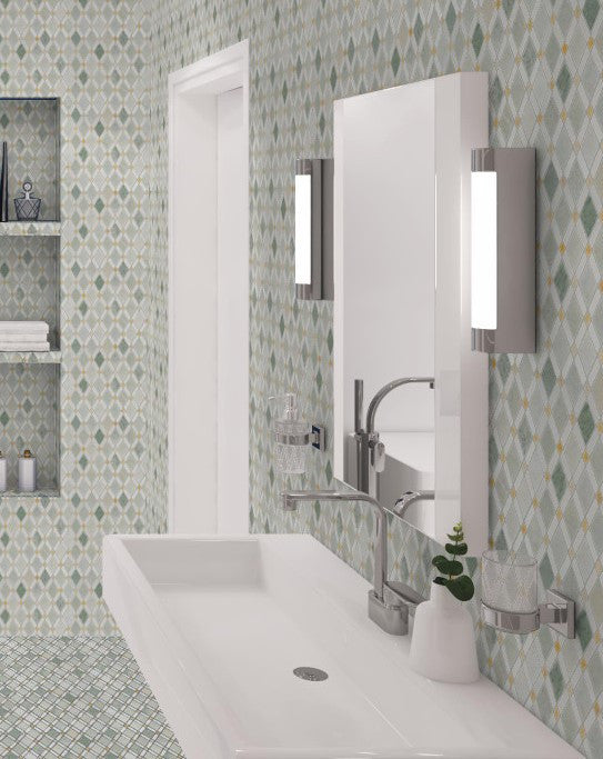 Diamond Series DS-58 Marble Mosaic Tiles at BELK Tile