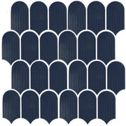 Inspiration Series Elongated Fan Blue Matte SSA-1265