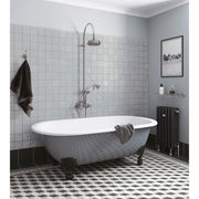 Equipe Mallorca 4 x 4 Blue bathroom wall tiles - Amagansett Sky Blue 4 in. x 4 in., Montauk Sky Blue 4 x 4 Mixed Finish Ceramic Tile,  MYORKA Blue 4 X 4, Silk Mizo 4 X 4