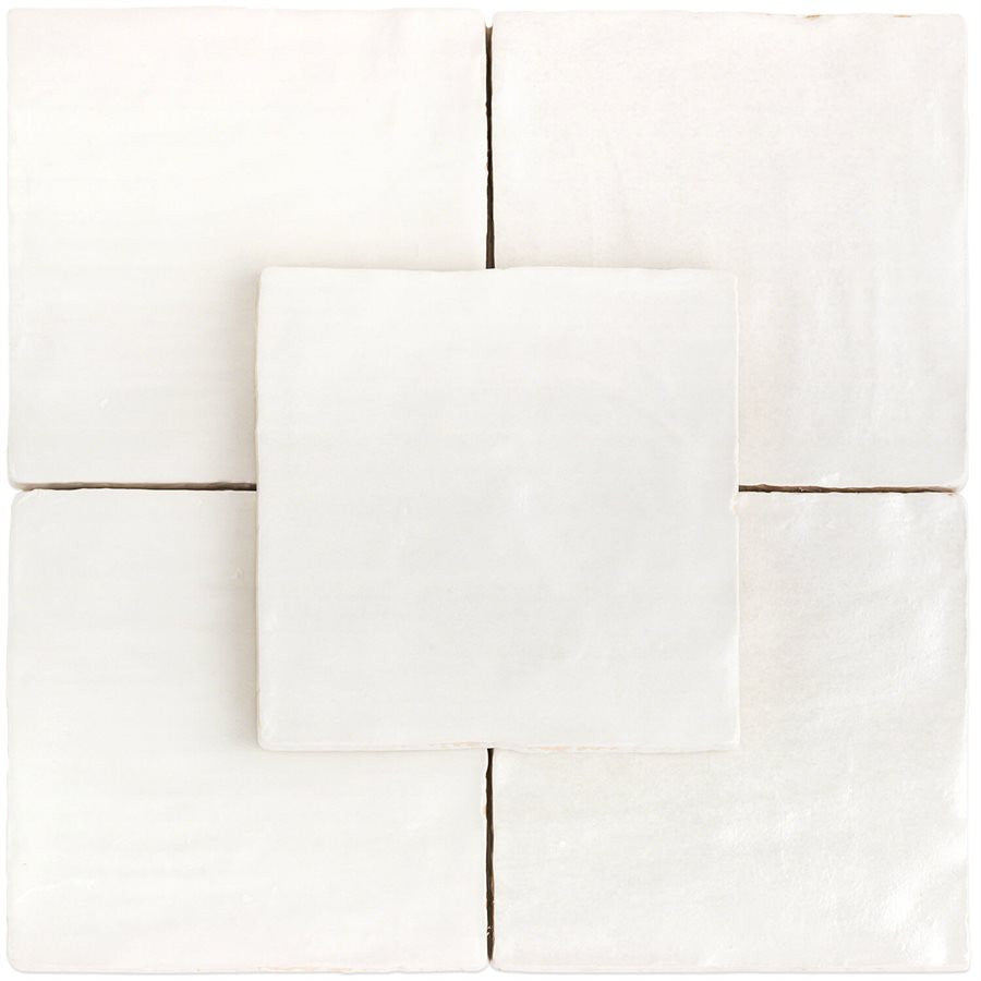 Equipe Mallorca 4 x 4 White Tiles - Amagansett Gin White 4 in. x 4 in., Montauk Gin White 4 x 4 Mixed Finish Ceramic Tile,  MYORKA White
2 X 8, Silk Shiro 2 X 8