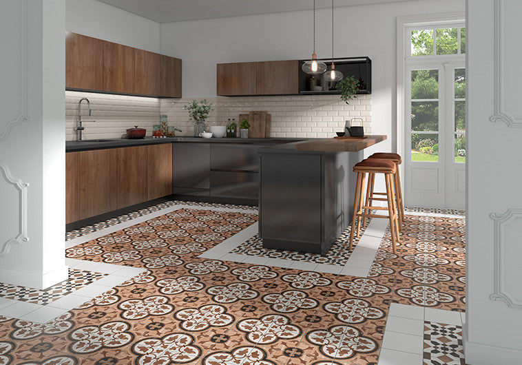 Bella Glass Tiles Florencial Series FLO9351 Lucca Glory Room Scene