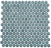 Greenwich Collection Penny Round Recycled Glass Mosaic GR-883 Historic Grand