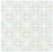 Onix Mosaico 2 x 2 Recycled Glass Tile HP22AC Azalea Cream